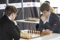 Hammer-Carlsen i Norway Chess runde 7